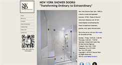 Desktop Screenshot of nyshower.com